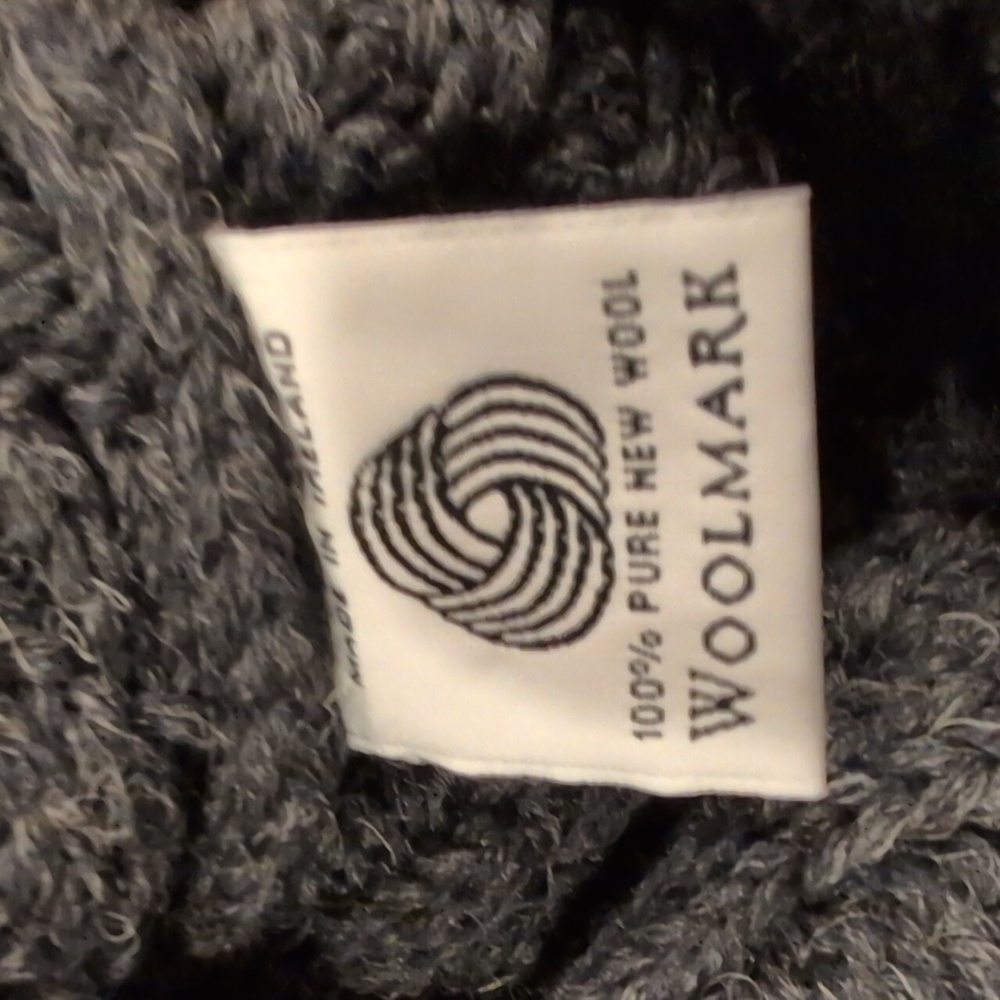 Vintage John Molloy Aran Cardigan Donegal Wool Grandpa Core - Picture 6 of 7
